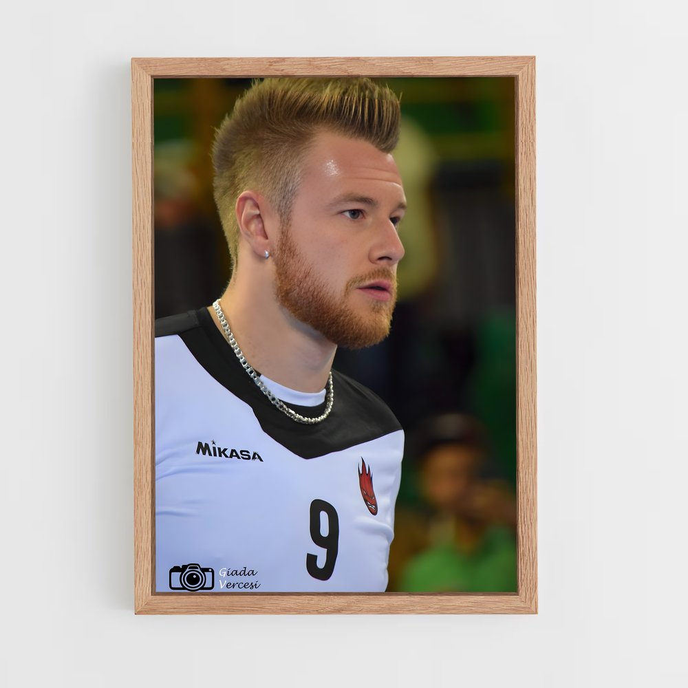 Poster Ivan zaytsev – affiche Volleyball (vue 4)